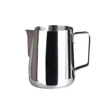 Brocca Per Schiumare Il Latte Brocca for schiumare il latte in acciaio inossidabile da 2 pezzi con brocca fumante scala for cappuccini Latte Art(350ML Silver)