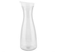 Brocca per succhi di frutta in acrilico trasparente con coperchio per uso domestico bar (1600 ml)