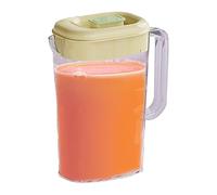 Brocca per succo con coperchio, dispenser per acqua fredda da 2,5 l, brocche per acqua fredda | brocca per tè di qualità alimentare, contenitore per acqua, brocche per la preparazione di tè, limonata