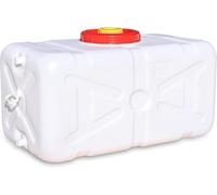 Brocca Portatile Plastica Conservazione dell'Acqua Rubinetto Casa Viaggi Conservazione Acidi Contenitore Resistente Leggero(75L)
