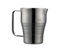 Brocca professionale da 900 ml in acciaio inox per schiumare il latte con manico ergonomico per caffè e latte art schiumare tazza con scala da cucina attrezzatura da caffè con segni di misurazione