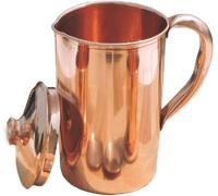 Brocca semplice in rame puro brocca acqua 100% rame benefici per la salute ay...
