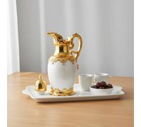 Brocca Termica Araba Grande Capacità Caraffa Termica in Cristallo Design