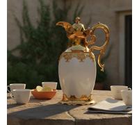 Brocca Termica Araba Isolamento Sottovuoto Caraffa Termica in Cristallo