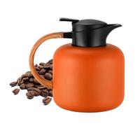 Brocca termica per caffè | Thermos sottovuoto da 2 litri con manico antiscivolo, caraffa d'acqua e caffè in acciaio inox, per succo, tè, cioccolato, casa, ufficio, festa, ristorante,