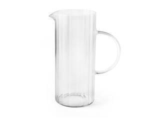 Brocca torsè in vetro borosilicato trasparente lt 1,5
