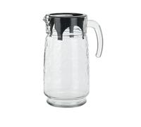 Brocca vetro 1,7 L coperchio blu Rings Pasabahce