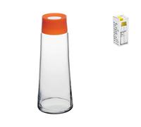 Brocca Vetro Acqua Zest con arancio Litri 1,2 Arancione Pasabahce