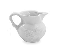 Brocca Vino in porcellana bianca LT 0,25 cod.BB01500LU cm 13x9,7x9,7h by Varotto & Co.