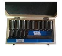 brocce for sedi chiavette HSS Set di brocce for sedi chiavette 22 pezzi, dimensioni metriche, tipo B 4 mm 5 mm + tipo C 6 mm 8 mm e 13 pezzi, manicotti e kit di spessori da 5 pezzi