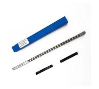 Broccia for sedi chiavette 8 mm 6 mm 5 mm C tipo a spinta dimensioni metriche Broccia in acciaio rapido Utensile da taglio for sedi chiavette for coltello for router CNC Ampie applicazioni(C1 8mm)