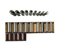 Broccia per chiavetta Boccole for brocce con sede for chiavetta tipo B da 12 mm/14 mm/15 mm/16 mm Boccole tipo C da 18 mm/19 mm/20 mm/22 mm/24 mm/25 mm/26 mm/28 mm/30 mm for brocce(28C 32.6x63mm)