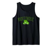 Broccoholic Broccoli Addicted Lover Vegetable Funny Vegan Canotta
