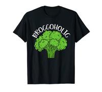 Broccoholic - Funny Veggie Vegan Broccoli Lover Vegetarian Maglietta