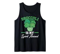 Broccoli è Il Mio Spirito Animale Vegano Vegetariano Vegetariano Canotta