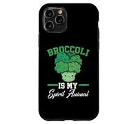 Broccoli è il mio spirito Animale Vegano Vegetariano Vegetariano Custodia per iPhone 11 Pro