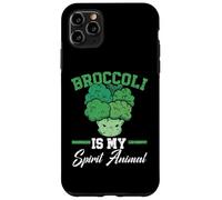 Broccoli è il mio spirito Animale Vegano Vegetariano Vegetariano Custodia per iPhone 11 Pro Max