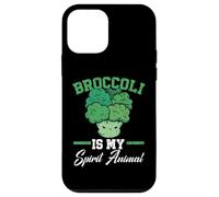 Broccoli è il mio spirito Animale Vegano Vegetariano Vegetariano Custodia per iPhone 12 mini