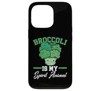 Broccoli è il mio spirito Animale Vegano Vegetariano Vegetariano Custodia per iPhone 13 Pro
