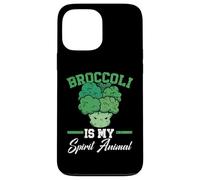 Broccoli è il mio spirito Animale Vegano Vegetariano Vegetariano Custodia per iPhone 13 Pro Max