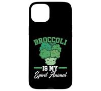 Broccoli è il mio spirito Animale Vegano Vegetariano Vegetariano Custodia per iPhone 15 Plus