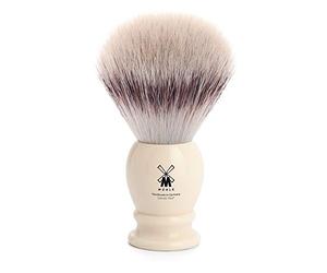 Brocha de Afeitar Mühle Fibra XL "Punta Plata" Negra