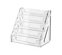 Brochure Display Stand - 5-tier Catalogs Papers Display Rack