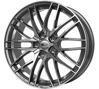 Brock B30 8 x 18 et 30 diametro bulloni 5 x 112 Hub centraggio 66.6 580070803, himalaya-grey front-polished