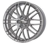 Brock B30 8 x 18 et 45 girobulloni 5 x 114 Hub centraggio 72,6 580070799, Cristallo Argento Verniciato