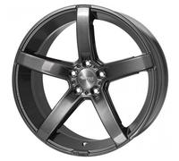 Brock B35 7,5 x 17 et 38 girobulloni 5 x 115 Hub centraggio 70.2 580071225, titan-metallic dipinto