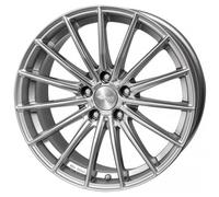Brock B36 7,5 x 17 et 46 girobulloni 5 x 114 Hub centraggio 72,6 580071405, hyper-silver dipinto