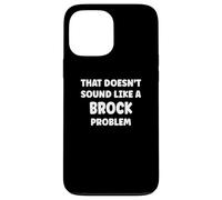 BROCK Personalized Custom Boys BROCK Name Custodia per iPhone 13 Pro Max