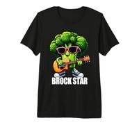 Brock Star - Divertente Gioco di Parole a Base di Broccoli Maglietta Premium