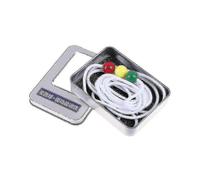 Brock string for vision therapy with 18mm diameter convergence trainer