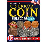 Brock T Gurney The Complete Us Error Coin Bible 2026 (Tascabile)