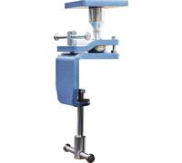 HEUER Morsetto a sfera - per morsa 100 mm/Compact 120 (dimensioni 12 x 8 x 28 cm, peso 2,8 kg, acciaio blu) 119110