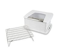 Brod & Taylor - Proofer plegable y olla lenta (probador con estante accesorio), color blanco