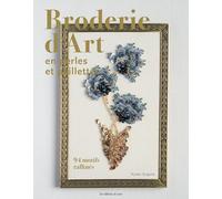 Broderie d'art en perles et paillettes