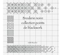 Broderie noire - collection points de blackwork