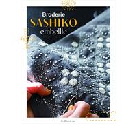 Broderie Sashiko embellie en points originaux
