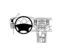 Brodit ProClip 804162 Staffa per Auto ad Incastro, Left Mount