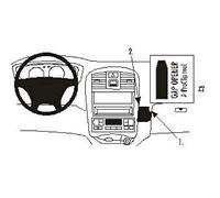 Brodit ProClip 852952 Staffa per Auto ad Incastro, Angled Mount
