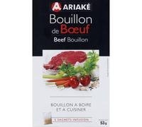 Brodo di manzo ariaké - confezionamento - le 5 bustine di 11 g