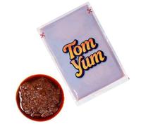 Brodo per Fonduta Thailandese Tom Yum, Sapore Autentico Piccante e Agro con Citronella, Lime e Peperoncino, per Fondue, Zuppe e Cucina, Ingredienti Naturali