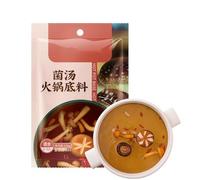 Brodo per Stufato “Authentic Health Preservation”, 6 Gusti a Scelta, Miscela Istantanea Completamente Naturale, Base per Zuppa Alle Erbe Della Tradizione Cinese per la Cucina Casalinga(Mushroom Broth)