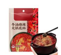 Brodo per Stufato “Authentic Health Preservation”, 6 Gusti a Scelta, Miscela Istantanea Completamente Naturale, Base per Zuppa Alle Erbe Della Tradizione Cinese per la Cucina Casalinga(Spicy+Numbing)