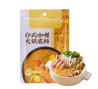 Brodo per Stufato “Authentic Health Preservation”, 6 Gusti a Scelta, Miscela Istantanea Completamente Naturale, Base per Zuppa Alle Erbe Della Tradizione Cinese per la Cucina Casalinga(Clear Oil)