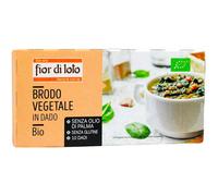 Fior di Loto BRODO VEGETALE DADO SENZA PALMA SENZA GLUTINE 100 G