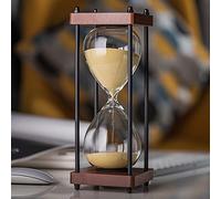 Brogtorl Clessidra Creativa per Bambini,Timer a Clessidra in Legno 15 30 Minuti,Regalo Souvenir Unici e Creativo,Ornamento Decorativo Timer Hourglass，del Timer a Clessidra Design
