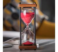 Brogtorl Clessidra Creativa per Bambini,Timer a Clessidra in Legno 15 30 Minuti,Regalo Souvenir Unici e Creativo,Ornamento Decorativo Timer Hourglass，del Timer a Clessidra Design